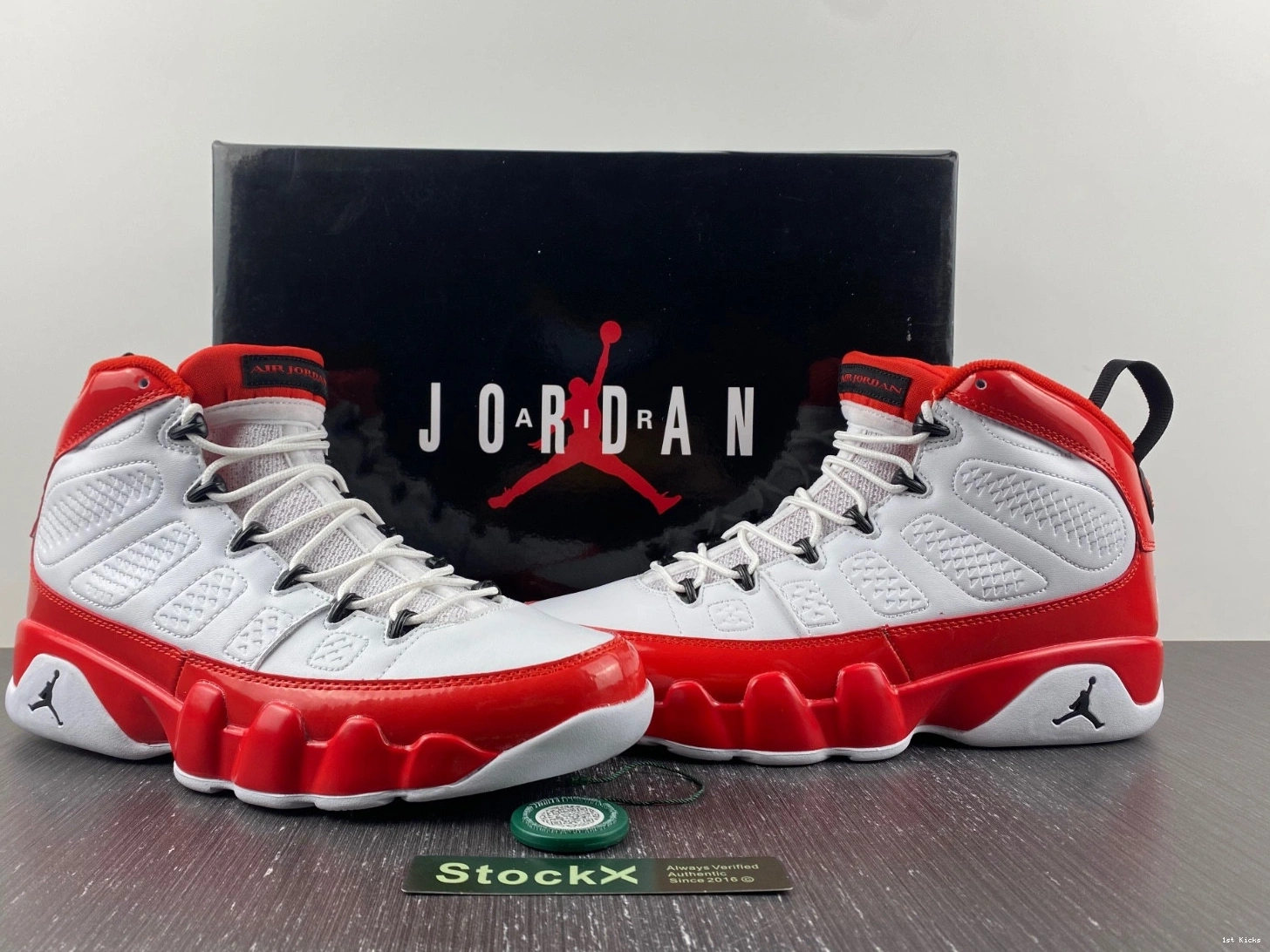 Red Black Red Air 9 302370-160L Gym Jordan White  0913